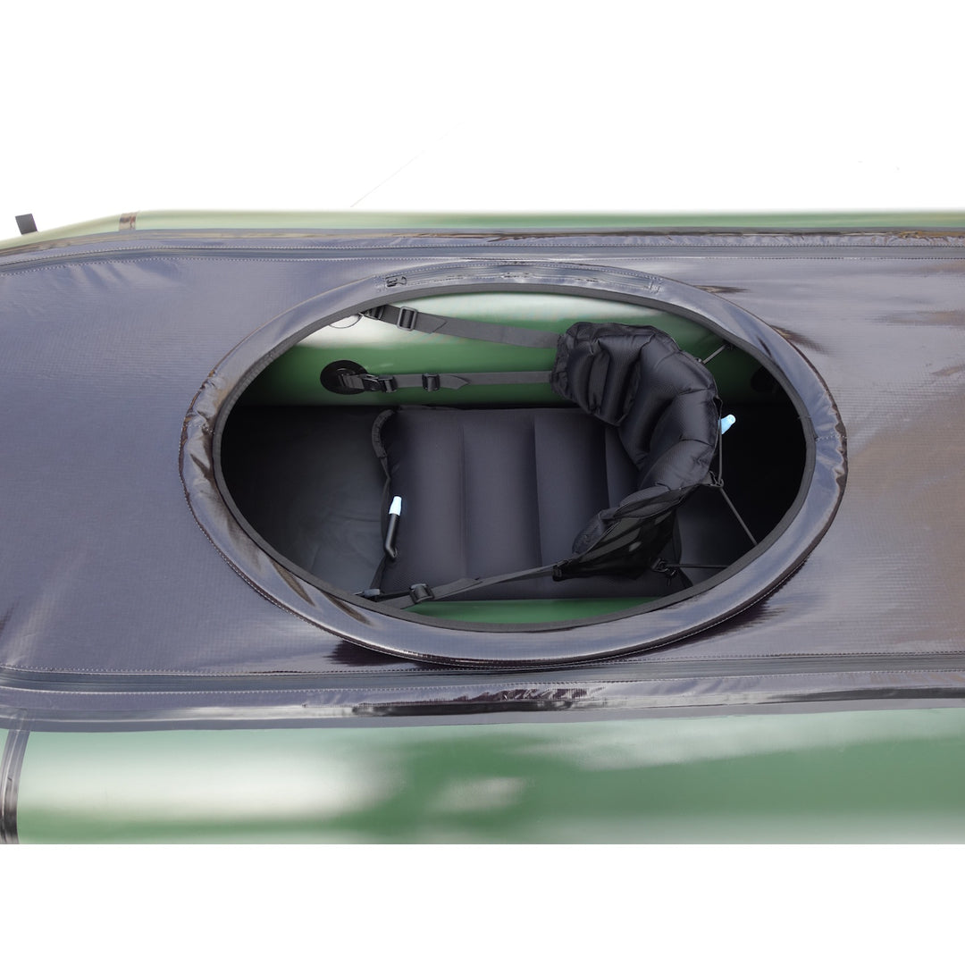 Packraft Adventure Twin XXL - geräumiges Zwei-Personen-Packraft für große Paddler (380 x 99 cm)