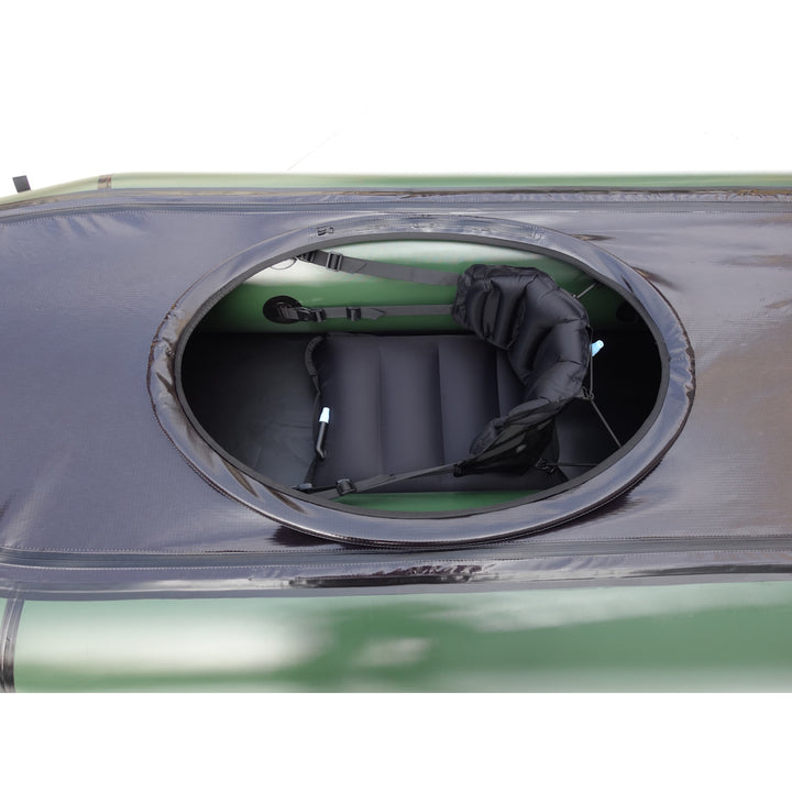Packraft Adventure Twin XXL - geräumiges Zwei-Personen-Packraft für große Paddler (380 x 99 cm)