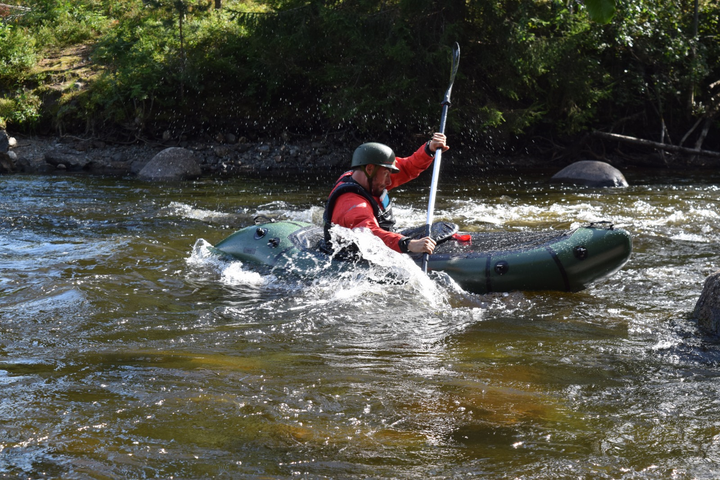 Packraft Adventure Rapid - für Stromschnellen und sportlicheres Paddeln (275 x 88 cm)