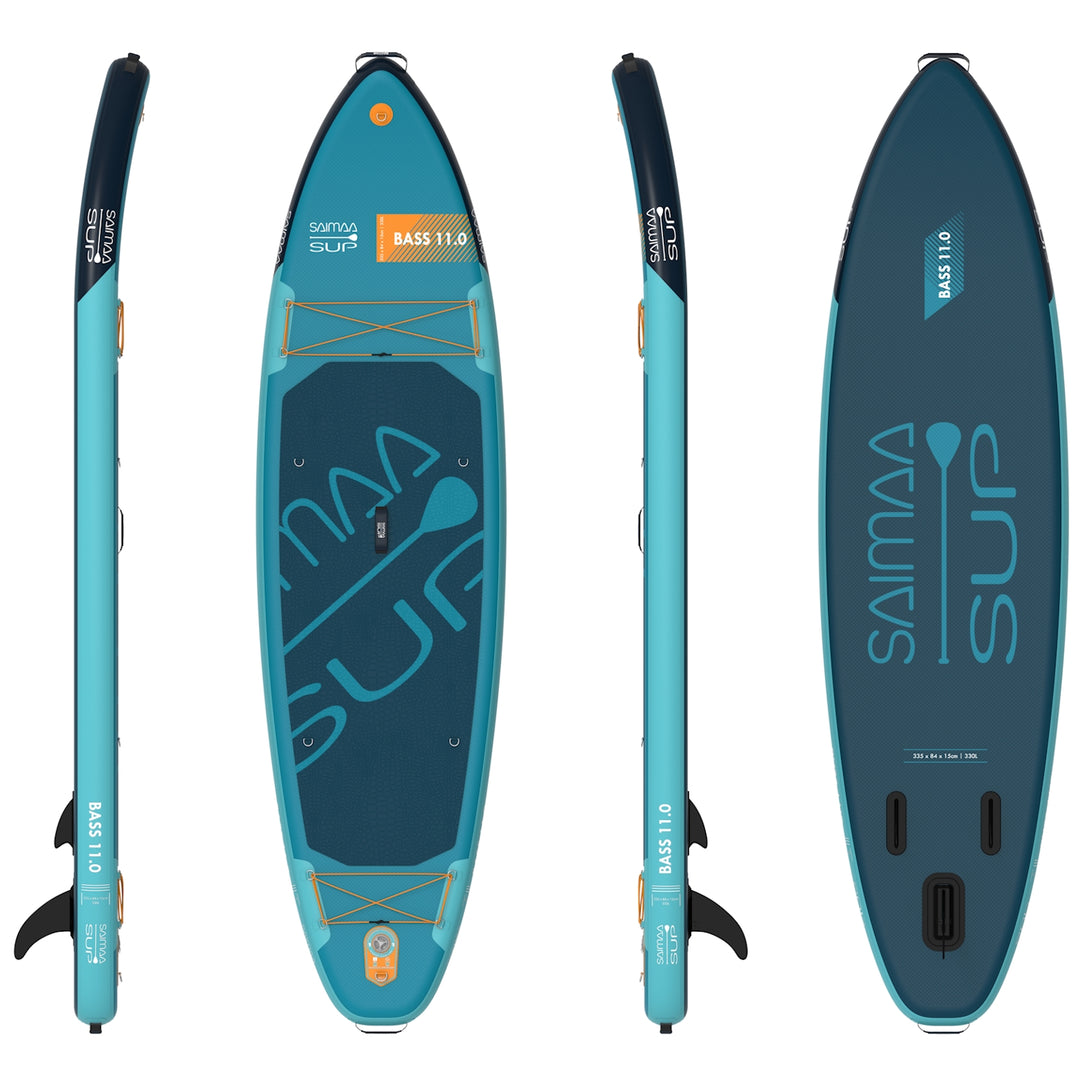 Saimaa SUP Bass 2026 (335 x 84 cm) - stabiles & tragfähiges SUP-Board