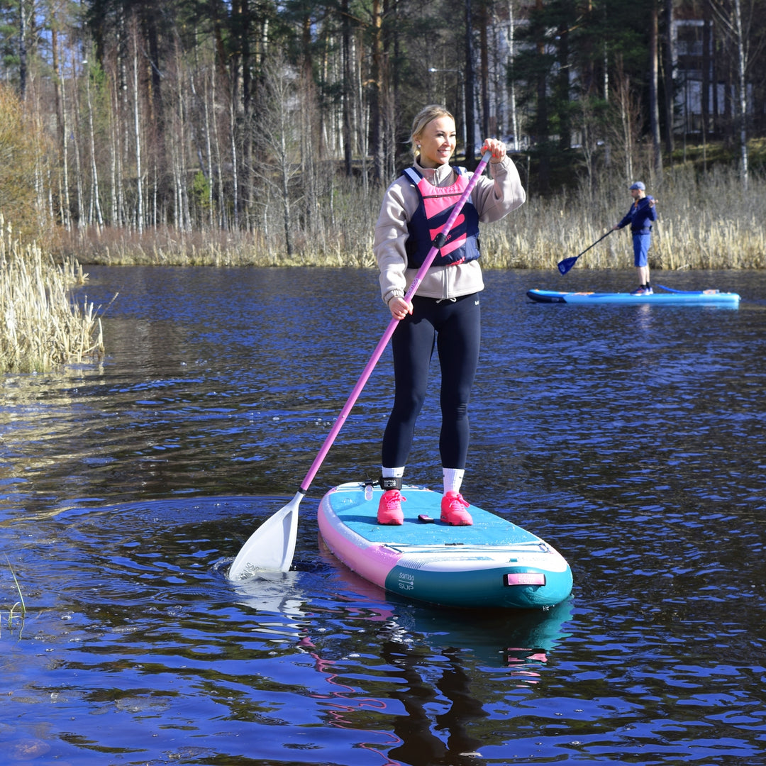 Saimaa SUP Bass Pink 2026 (335 x 84 cm) - stabiles & tragfähiges SUP-Board