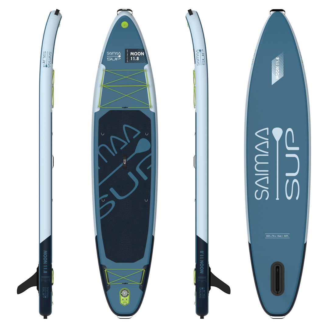 Saimaa SUP Moon 2026 (355 x 76 cm) - Schnelles & tragfähiges Touring-SUP