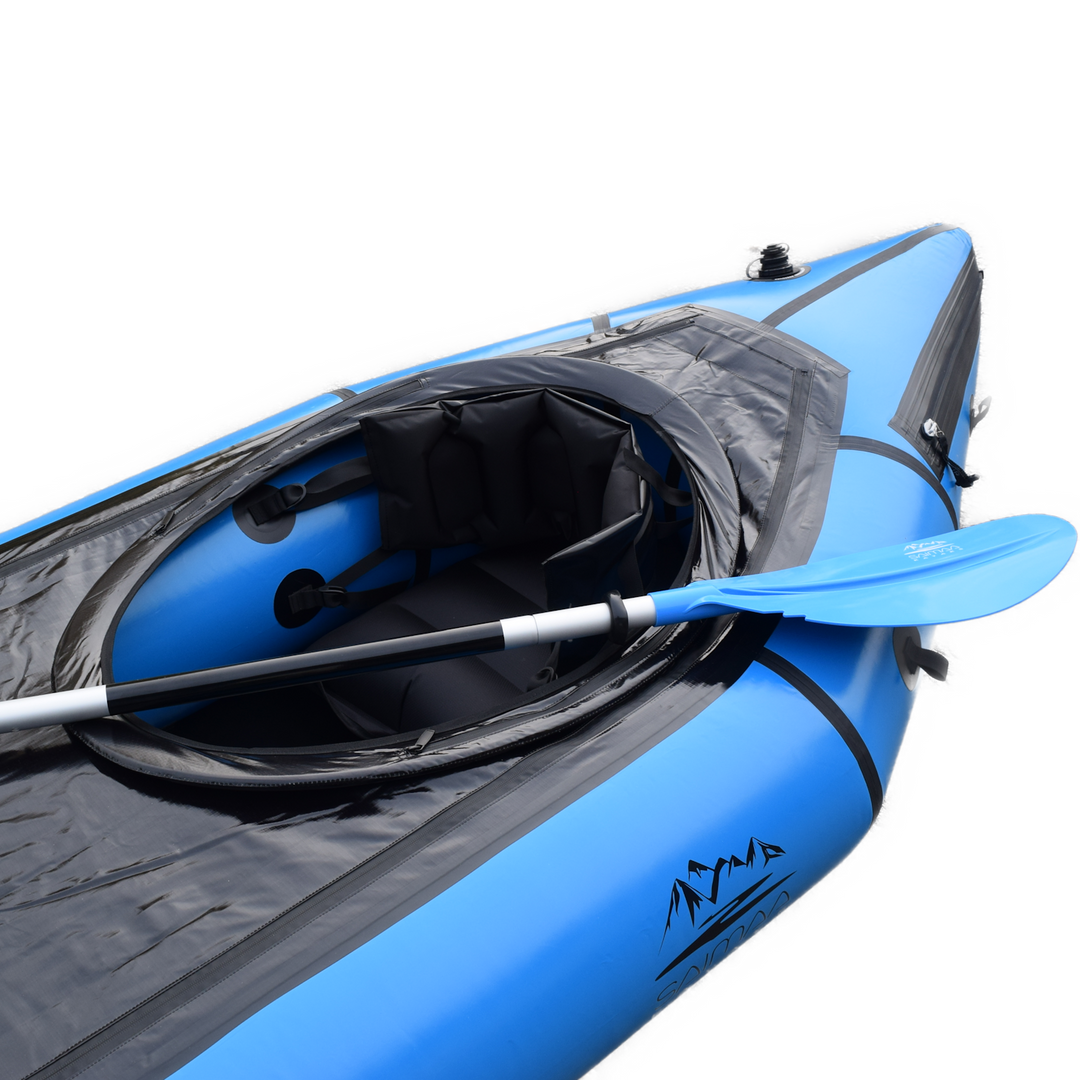 Packraft Adventure Twin Blau Zweier (320 x 99 cm)