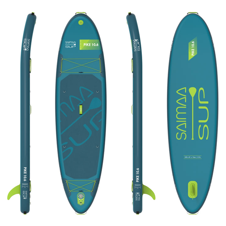 Saimaa SUP Pike 2026 (320 x 81 cm) - Familien-SUP-Board