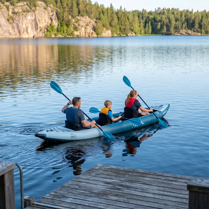 Saimaa Kayaks Adventure 3 (2026) - Aufblasbares & stabiles 3-Personen-Kajak