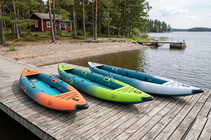 Saimaa Kayaks Adventure 3 (2026) - Aufblasbares & stabiles 3-Personen-Kajak