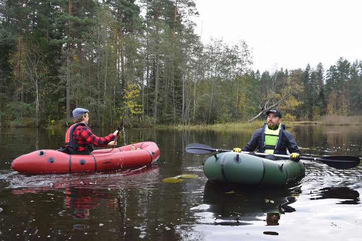 Packraft Trek Army Green Allroundmodell (252 x 94 cm)