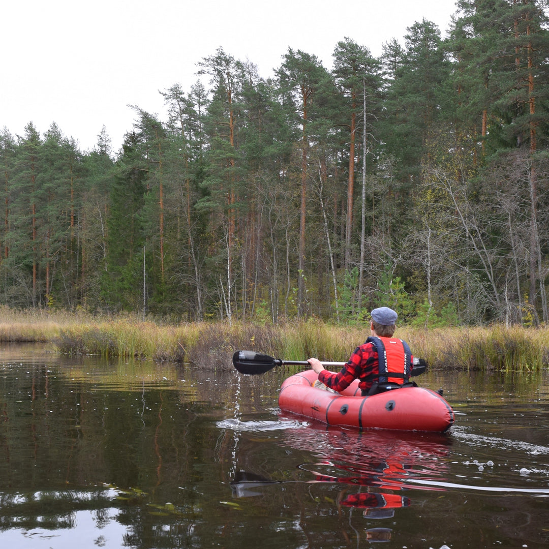 Packraft Trek Weinrot Allroundmodell (252 x 94 cm)
