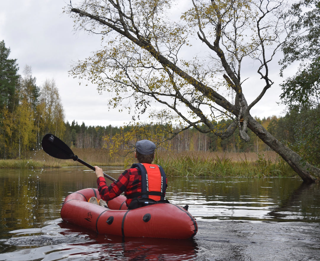 Packraft Trek Weinrot Allroundmodell (252 x 94 cm)