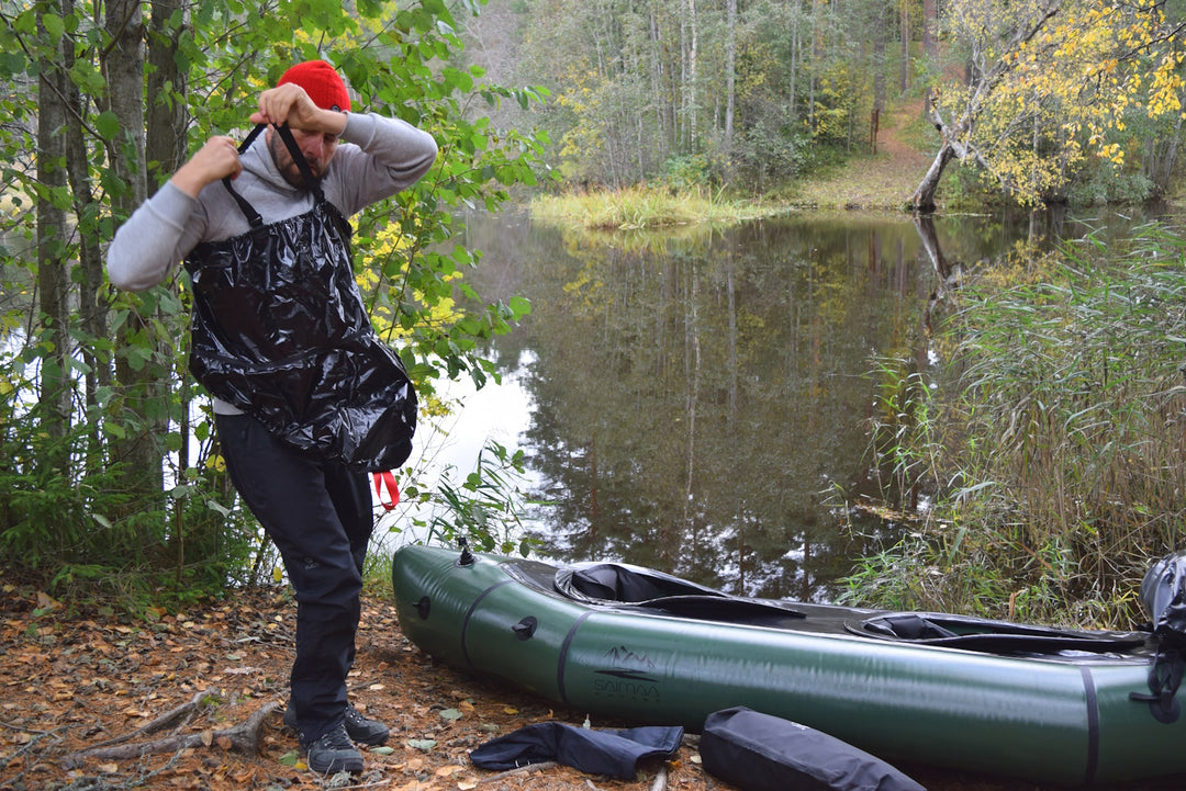 Packraft Adventure Twin Armee Grün Twin (320 x 99cm)