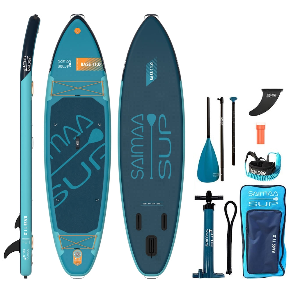 Saimaa SUP Bass 2026 (335 x 84 cm) - stabiles & tragfähiges SUP-Board