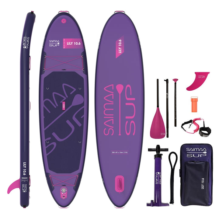 Saimaa SUP Lily 2026 (320 x 81 cm) - Familien-SUP-Board