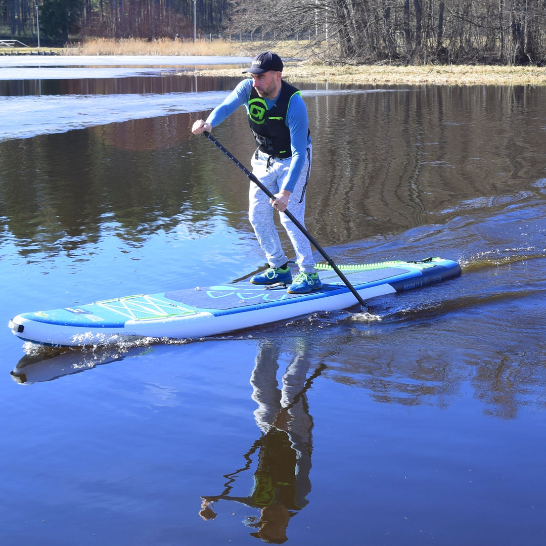 Saimaa SUP Moon 2026 (355 x 76 cm) - Schnelles & tragfähiges Touring-SUP