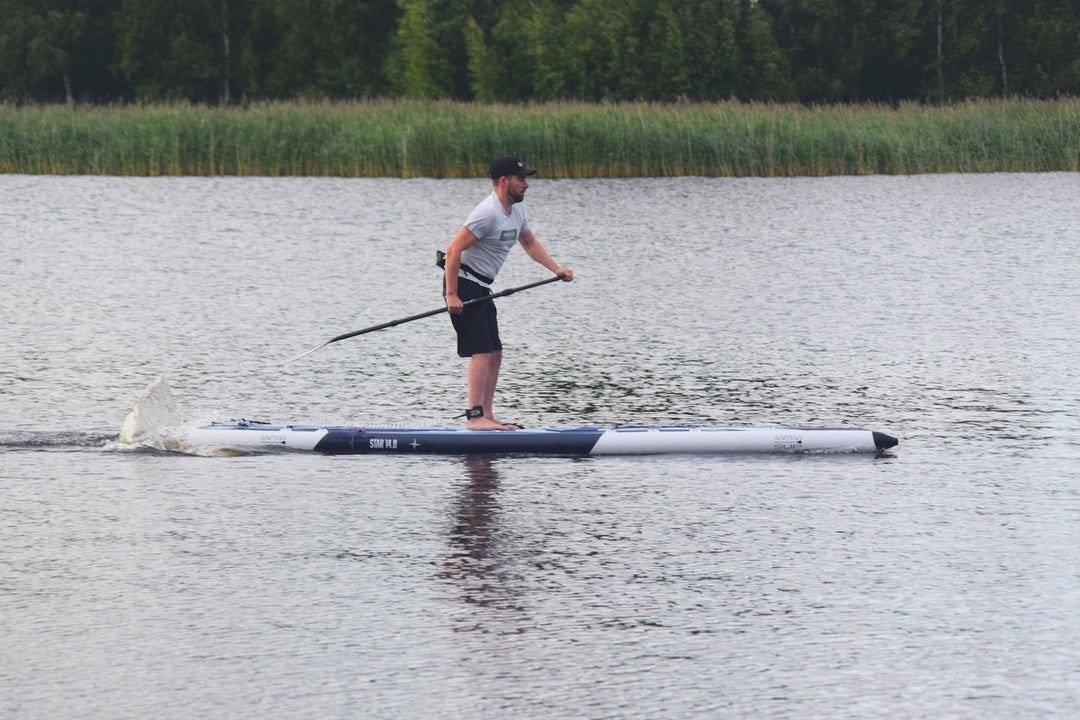 Saimaa SUP Star 14.0 Touring, nur Board (eines der schnellsten Touring-Boards der Welt)
