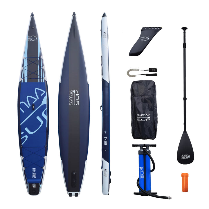 Saimaa SUP Star 14.0 Touring (eines der schnellsten Touring-Boards der Welt)