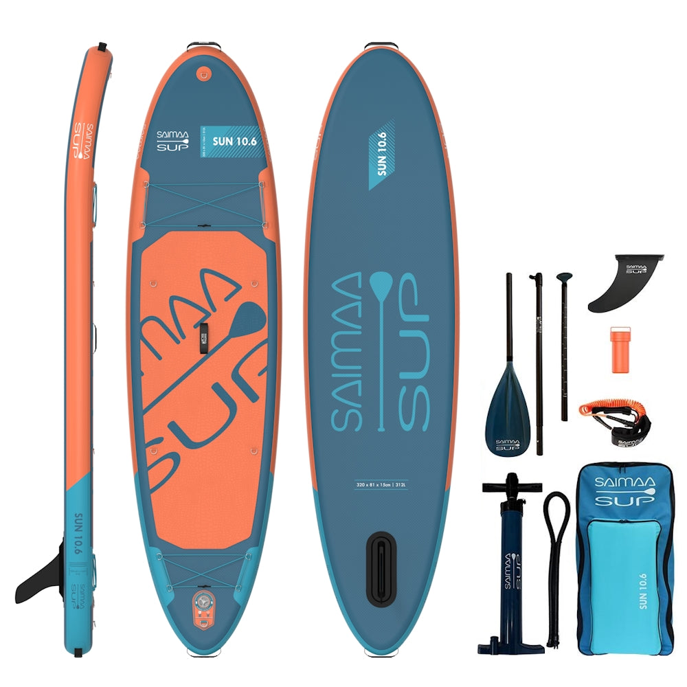 Saimaa SUP Sun 2026 (320 x 81 cm) - Hochwertiges Allround-Board