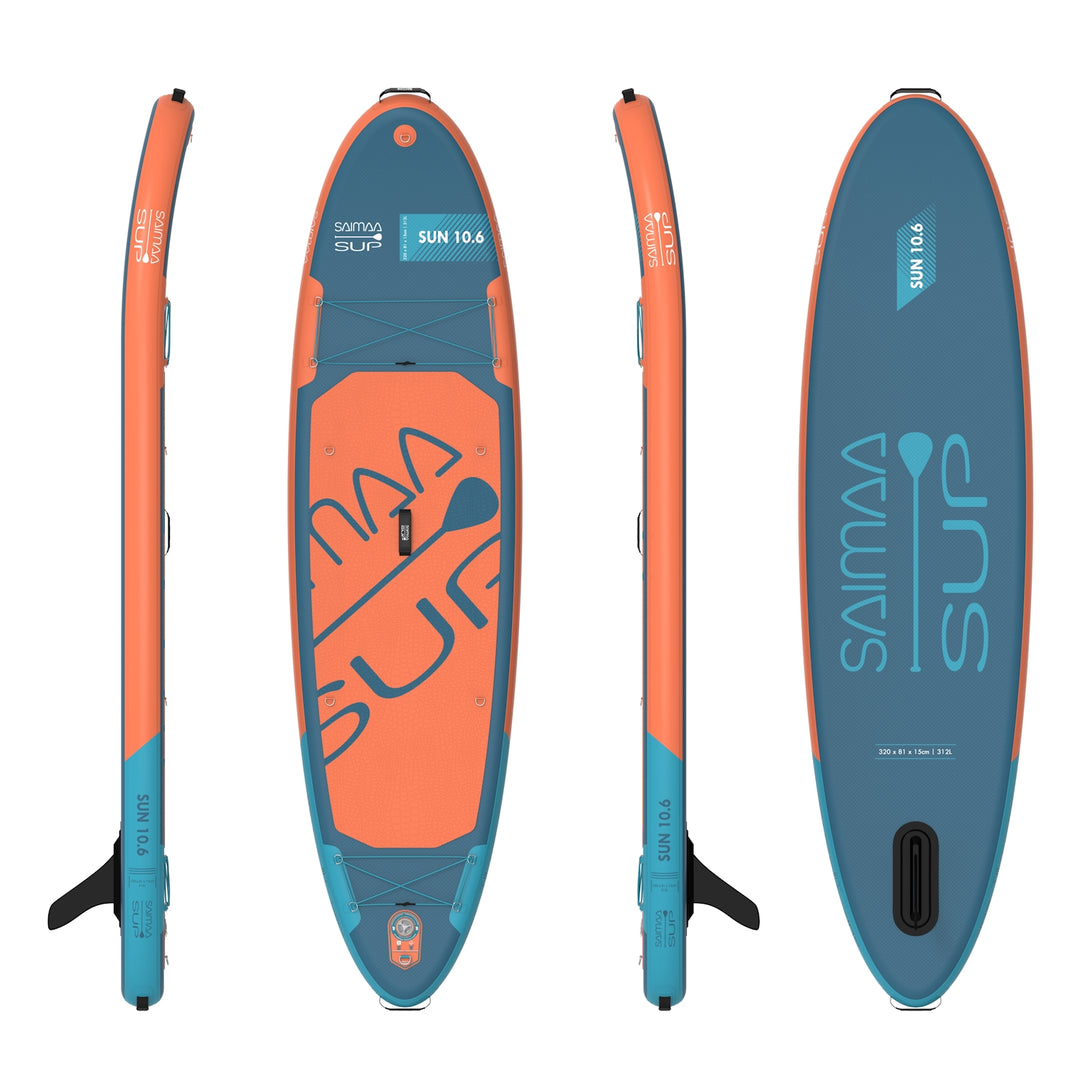 Saimaa SUP Sun 2026 (320 x 81 cm) - Hochwertiges Allround-Board