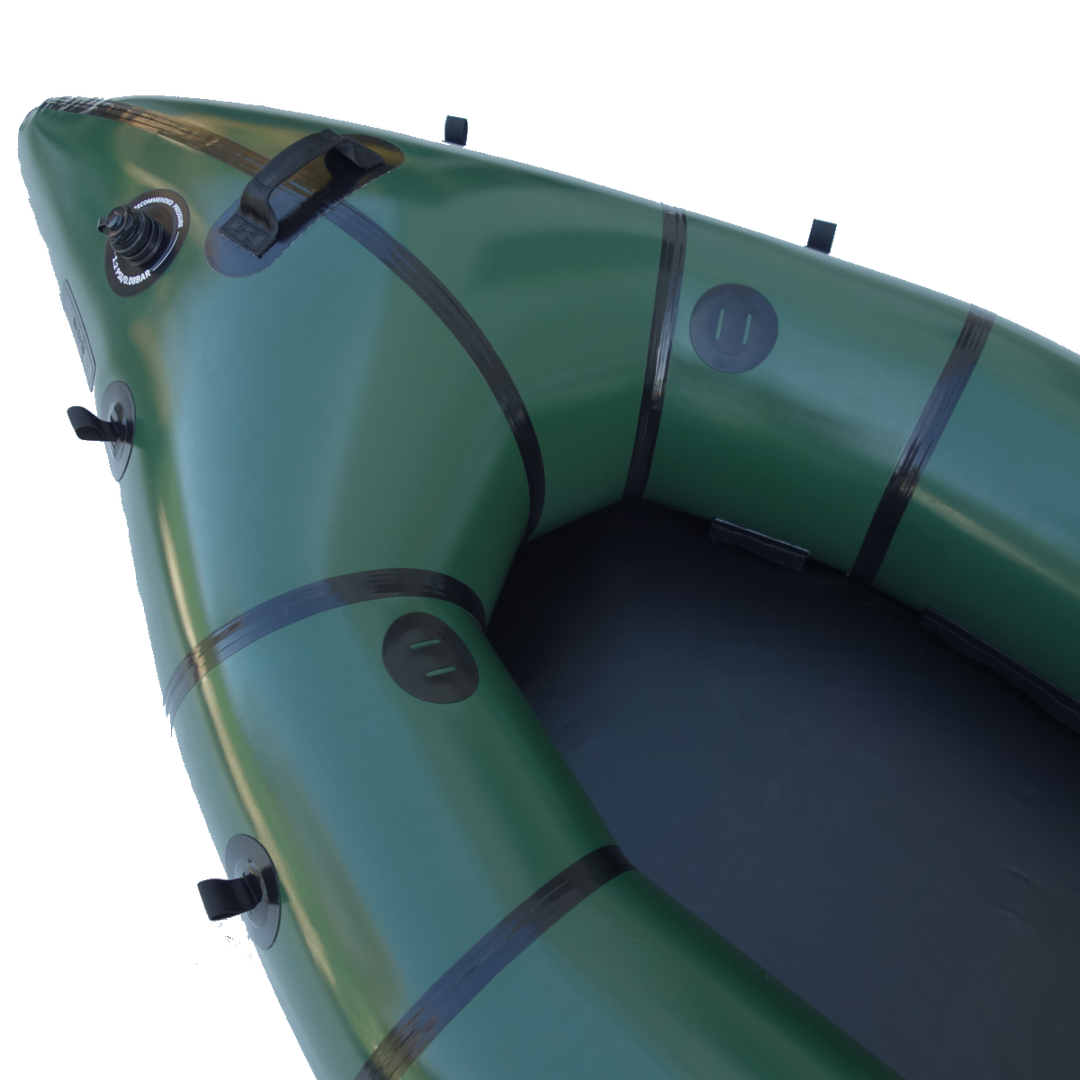 Packraft Trek Army Green Allroundmodell (252 x 94 cm)