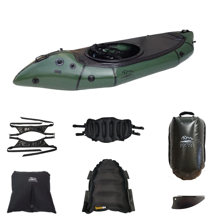 Packraft Adventure Rapid - für Stromschnellen und sportlicheres Paddeln (275 x 88 cm)