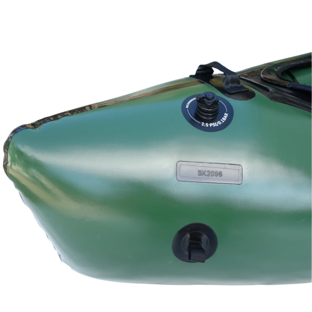 Packraft Adventure Twin Armee Grün Twin (320 x 99cm)