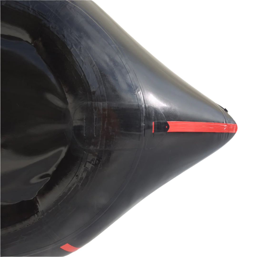 Packraft Adventure Schwarz für längere Touren (275 x 88 cm)