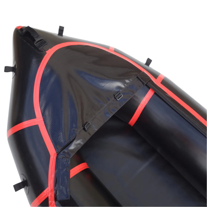 Packraft Adventure Schwarz für längere Touren (275 x 88 cm)