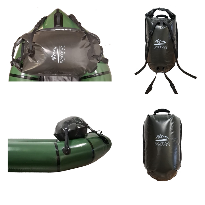 Packraft Rucksack-Packraft Feather Blau - leicht zu tragen (200 x 88 cm)
